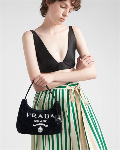 prada terry mini bag|Women's Mini Bags .